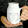 Personalised Flower Jug For Teacher, thumbnail 2 of 3