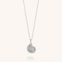 Ammonite Necklace Sterling Silver, thumbnail 3 of 6