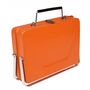 Burnt Orange Portable Suitcase Barbecue, thumbnail 4 of 7