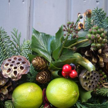 Fresh Classic Traditional Christmas Wreath, 6 of 7