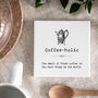 Set Of Two Ceramic Coffee Coasters In Gift Box, thumbnail 4 of 11