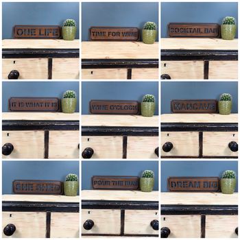 Home Or Garden Bar Signs , Choice Of Designs, 5 of 6