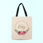 Personalised Wreath Tote Bag, thumbnail 5 of 12