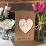 Personalised Mother's Day Noni Wooden Keepsake Card, thumbnail 2 of 2