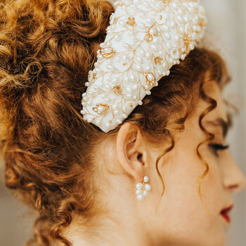 Kensington Grande Pearl Earrings, 3 of 5