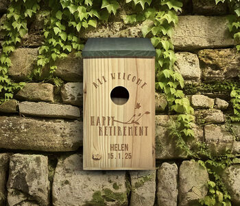 Happy Retirement Bird Box, 5 of 6