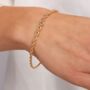 Italian Yellow Gold Graduated Rope Bracelet, thumbnail 1 of 3