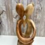 Wooden Wine Bottle Holder Home, Couple Wedding Decor, thumbnail 2 of 8