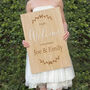 Personalised Wedding Wooden Sign Bundle, thumbnail 6 of 7