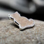Cat Cremation Ashes Memorial Necklace, thumbnail 1 of 5
