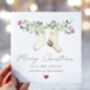Personalised White Christmas Stockings *Up To Six Stockings, thumbnail 5 of 7