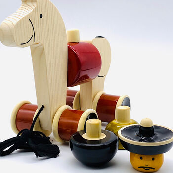 Hee Haw Stacking Horse Toy, 4 of 5