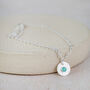 Sterling Silver Boho Birthstone Bracelet, thumbnail 3 of 6