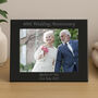Personalised Black Glass Anniversary Frame – Laser Engraved, thumbnail 4 of 10
