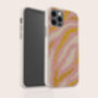 Pink Abstract Dots Biodegradable Phone Case, thumbnail 4 of 7
