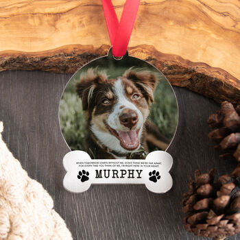 Pet Memorial Bauble With Custom Heartfelt Message, 4 of 6