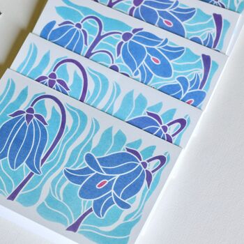 Scottish Bluebells Notecards Set Of Eight Notecards And Envelopes, 9 of 10