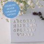 Personalised Swarovski Birthstone And Initial Necklace, thumbnail 5 of 12