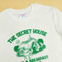 'As Seen On Tv' Secret House Screen Printed T Shirt, thumbnail 1 of 3