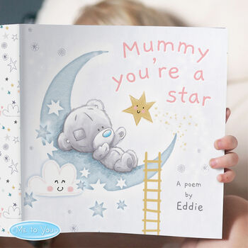 Personalised 'Mummy You're A Star' Poem Book, 2 of 12