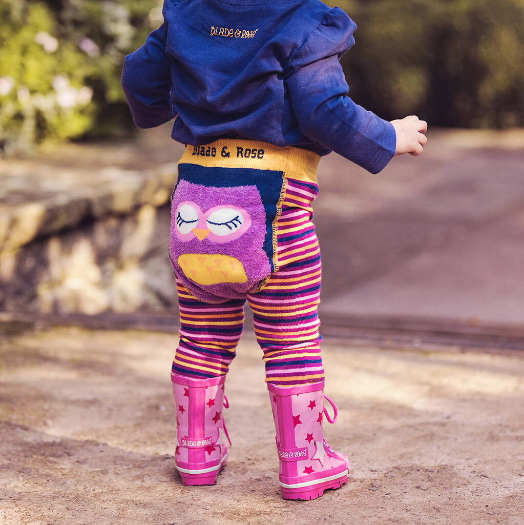Betty Owl Leggings By Blade And Rose 
