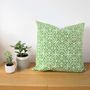 Moroccan Tile Square Cushion Cover, thumbnail 3 of 12