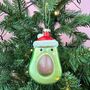 Personalised Avocado Bauble, thumbnail 3 of 4