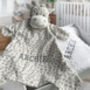 Personalised Giraffe Comforter Toy And Blanket Set, thumbnail 1 of 2