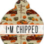 Pumpkin Patch Custom ID Dog Tag, thumbnail 1 of 2