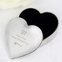 Personalised Swirls And Hearts Trinket Jewellery Box, thumbnail 6 of 7