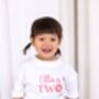 Personalised Daisy First/Second Birthday T Shirt, thumbnail 1 of 9