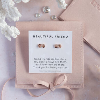 Friend Earring Studs, 4 of 7