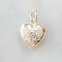 Vintage Heart Necklace, thumbnail 3 of 6