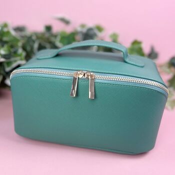 Personalised Heart Open Flat Washbag, 7 of 7