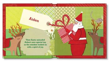 Baby's First Christmas' Personalised Children's Book, 8 of 11