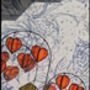Chinese Lantern Stained Glass Plant Stem, thumbnail 6 of 7