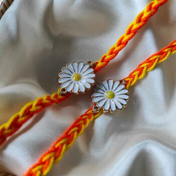 Children Floral Sunflower Soft Rakhi For Raksha Bandhan, 5 of 6