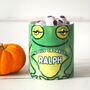 Personalised Halloween 'Hocus Croakus' Frog Mug, thumbnail 1 of 4