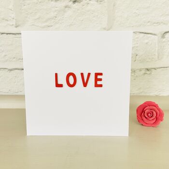 Love Valentine's Card, 4 of 4