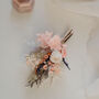 Blossom Pastel Wedding Dried Flower Buttonhole/ Boutonnière, thumbnail 2 of 2