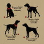 Personalised Pointer Print For One Or Two Dogs, thumbnail 2 of 10