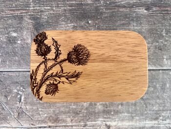 Thistle White Butter Dish, 3 of 5