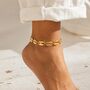 Waterproof Cowrie Shell Anklet, thumbnail 2 of 5