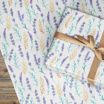 French Lavender Wrapping Paper, 2 of 3