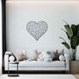 Modern Wooden Heart Romantic Touch For Home Walls, thumbnail 4 of 11