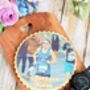 Personalised Marathon Photo Cookie – Runner Gift And Congratulations Biscuit, thumbnail 5 of 8