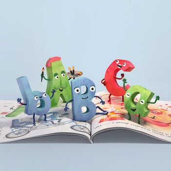 Augmented Reality Personalised Alphabet Book, 7 of 8