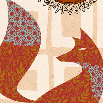 F Is For Fox Poster Print, 2 of 4