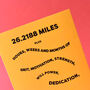 26.2188 Miles Marathon Card, thumbnail 4 of 4