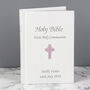 Personalised Pink Cross Holy Bible Gift, thumbnail 2 of 7
